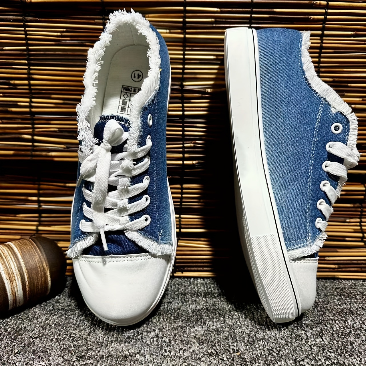 Denim sneakers for ladies on sale