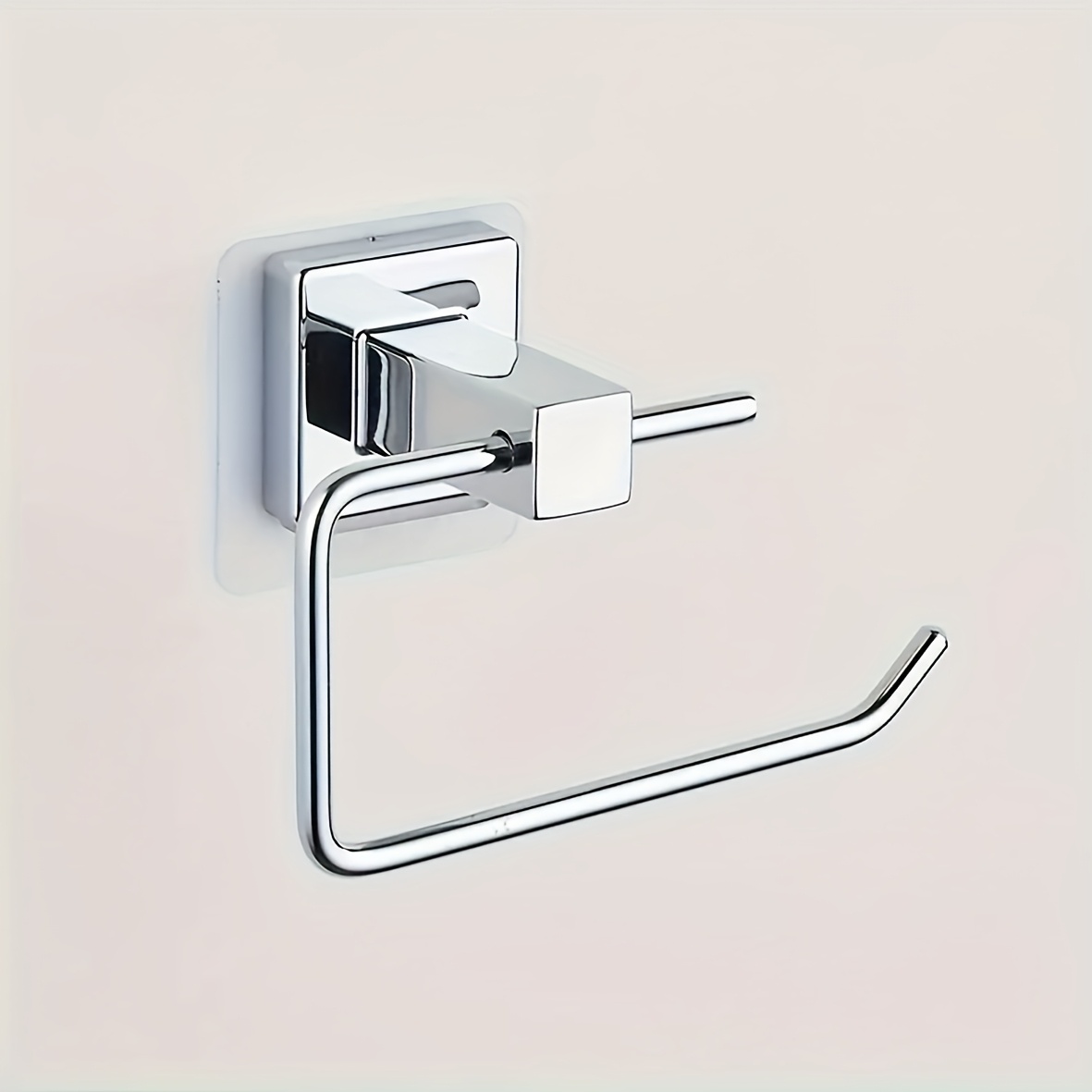 TEMU 1pc Bathroom Toilet Tissue Hanging Bracket Hook Stainless Steel Hook Simple, Beautiful And Practical Installation Convenient For Hole Drilling
