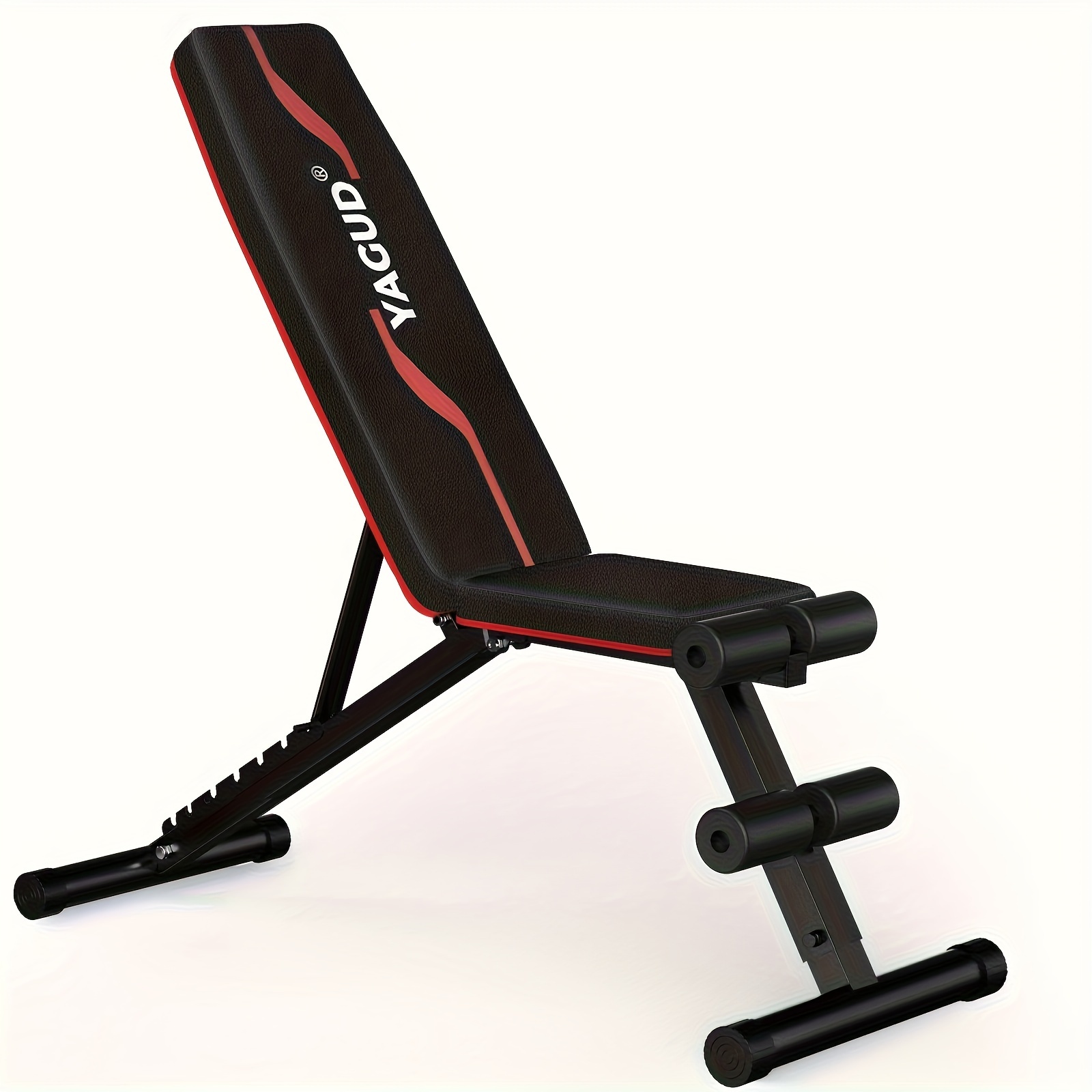TEMU Weight Bench Press, Adjustable Workout Benches For Home Gym Dumbbell Exercise, 800 Lb Stable Incline Bench For Full Body Workout, 2 Sec Fast Folding Strength Training