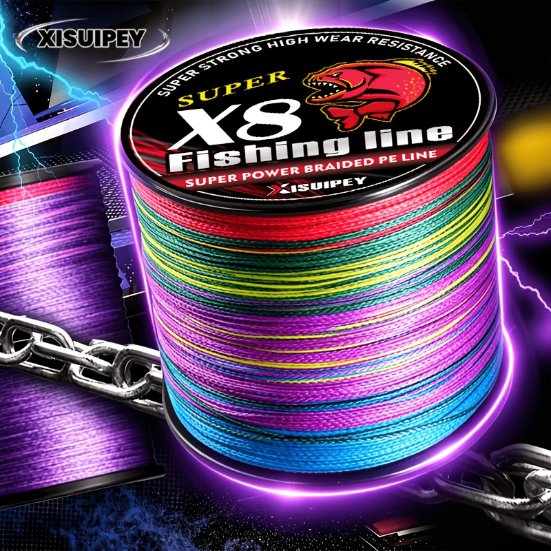 fishing braided line 8 strand sold on Temu United States
