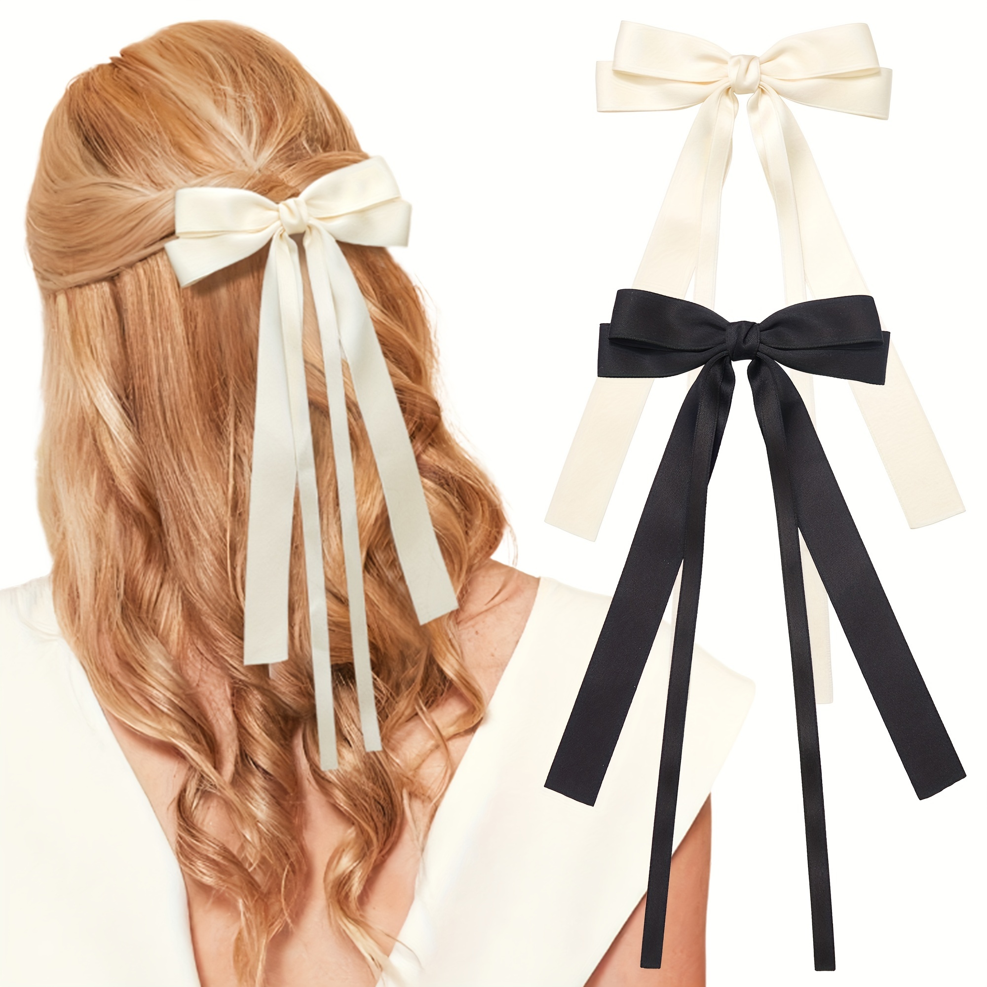 IRENE着用☆Simple Satin Ribbon Hair Pin/Elizabeth Moments Triple Eyelet Ribbon Hair Pin - Elizabeth Moments | 60