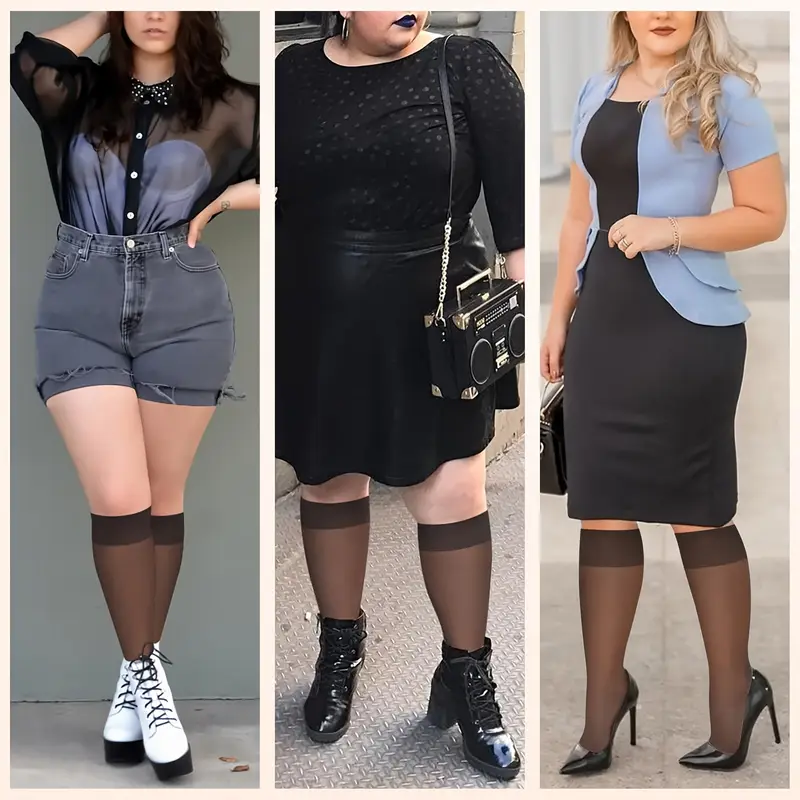 6 pair 12 pair womens plus size calf socks comfortable - Temu Germany 6 pair 12 pair womens plus size calf socks comfortable - Temu Germany