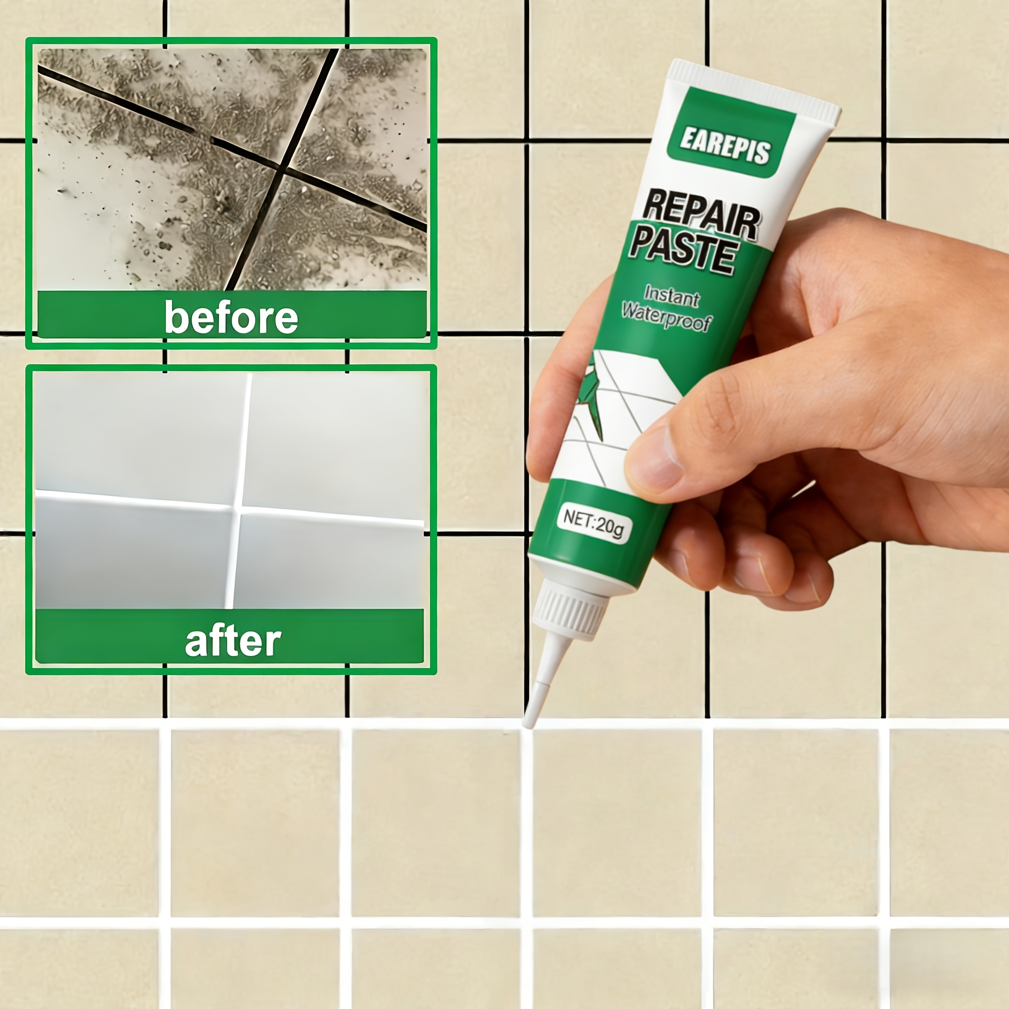 3pcs professional multi purpose   ceramic tile grout suitable for bathroom living room toilet sink window grouting tool tile grout pen grout   tile grout grout material