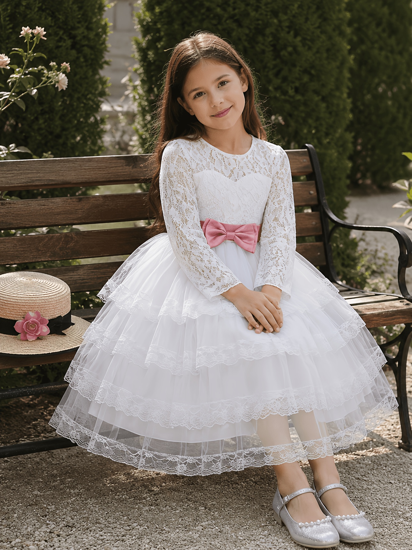 long dresses for kids girls sold on Temu United States