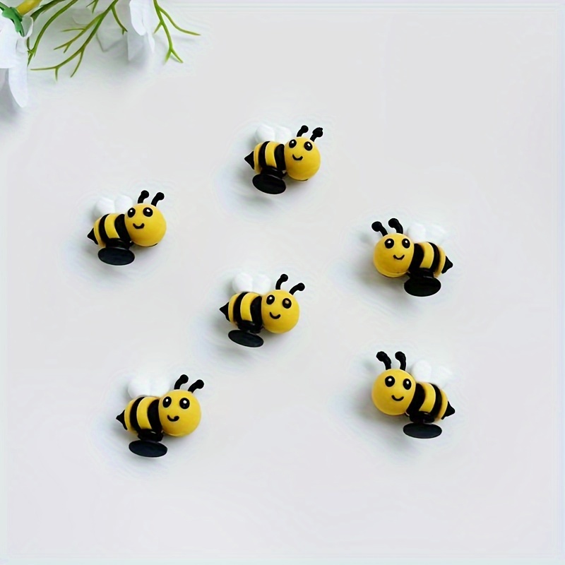Image of Cute Three-dimensional Bee Clog Detachable Washable Water Wash Creative Clog Shoe Fashion Matching Additions