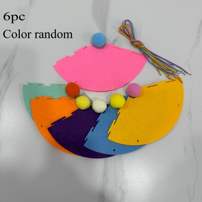 E-shop Set mit 6 Mini Partyhüten für Tiere - Lebendige Hüte für Hunde und Katzen für Geburtstage und ganzjährigen Gebrauch - Lustige Designs für
