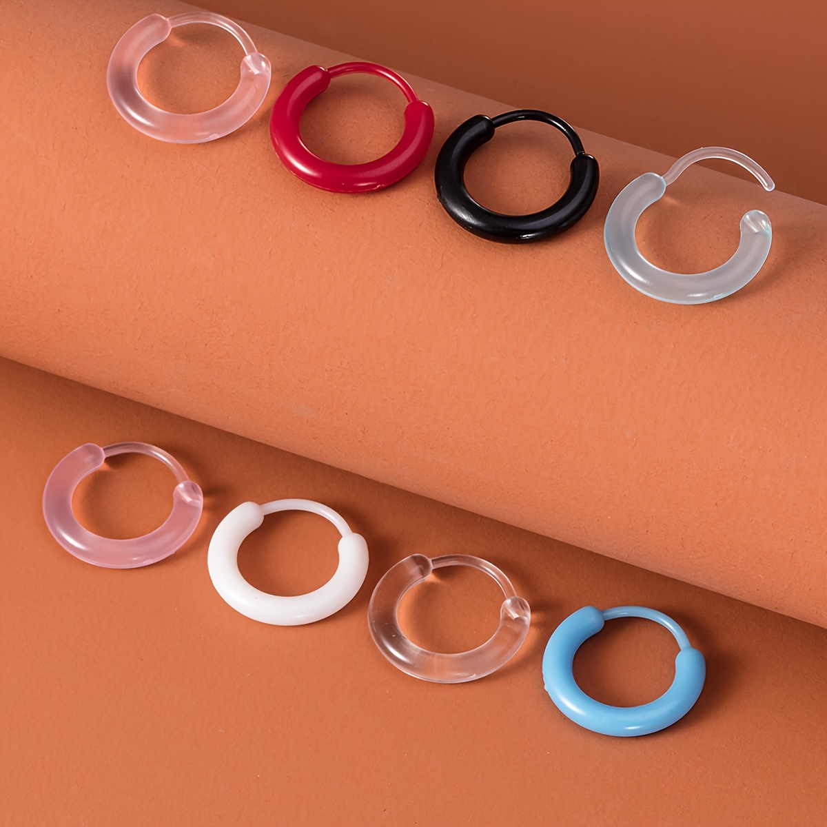 16pcs Cute Resin Rings for Daily Party Wear