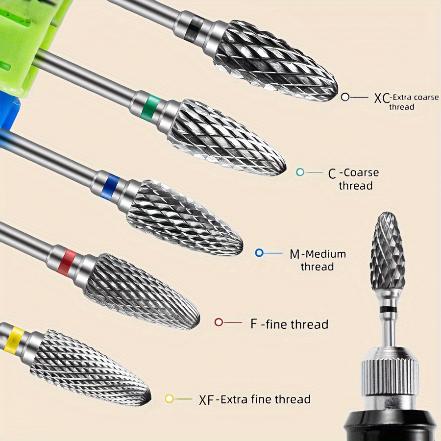 

Electric Nail Drill Made Of Steel: Remove Acrylic Or Hard Gel Nails, And Low Allergy