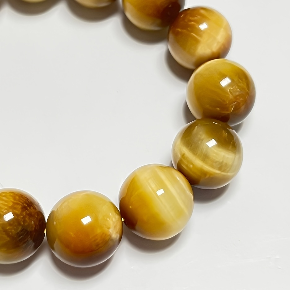 Aurora's Kiss Golden Tiger Eye Beaded Bracelet