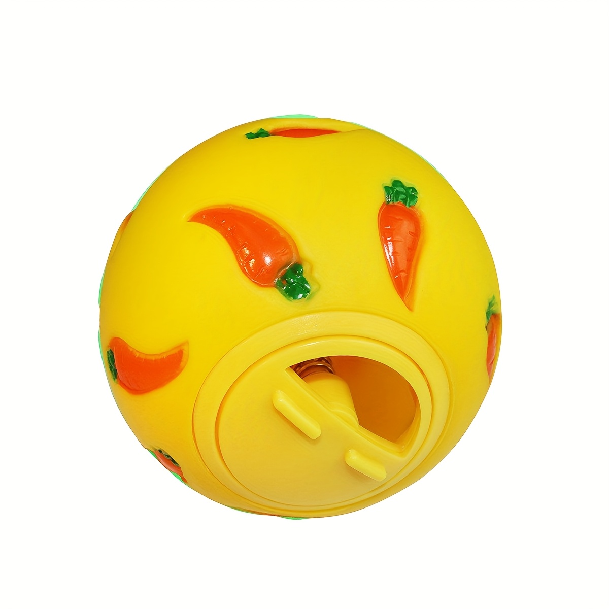 1pc/2pcs • Rabbit Carrot Treat Dispenser Ball • Random Color