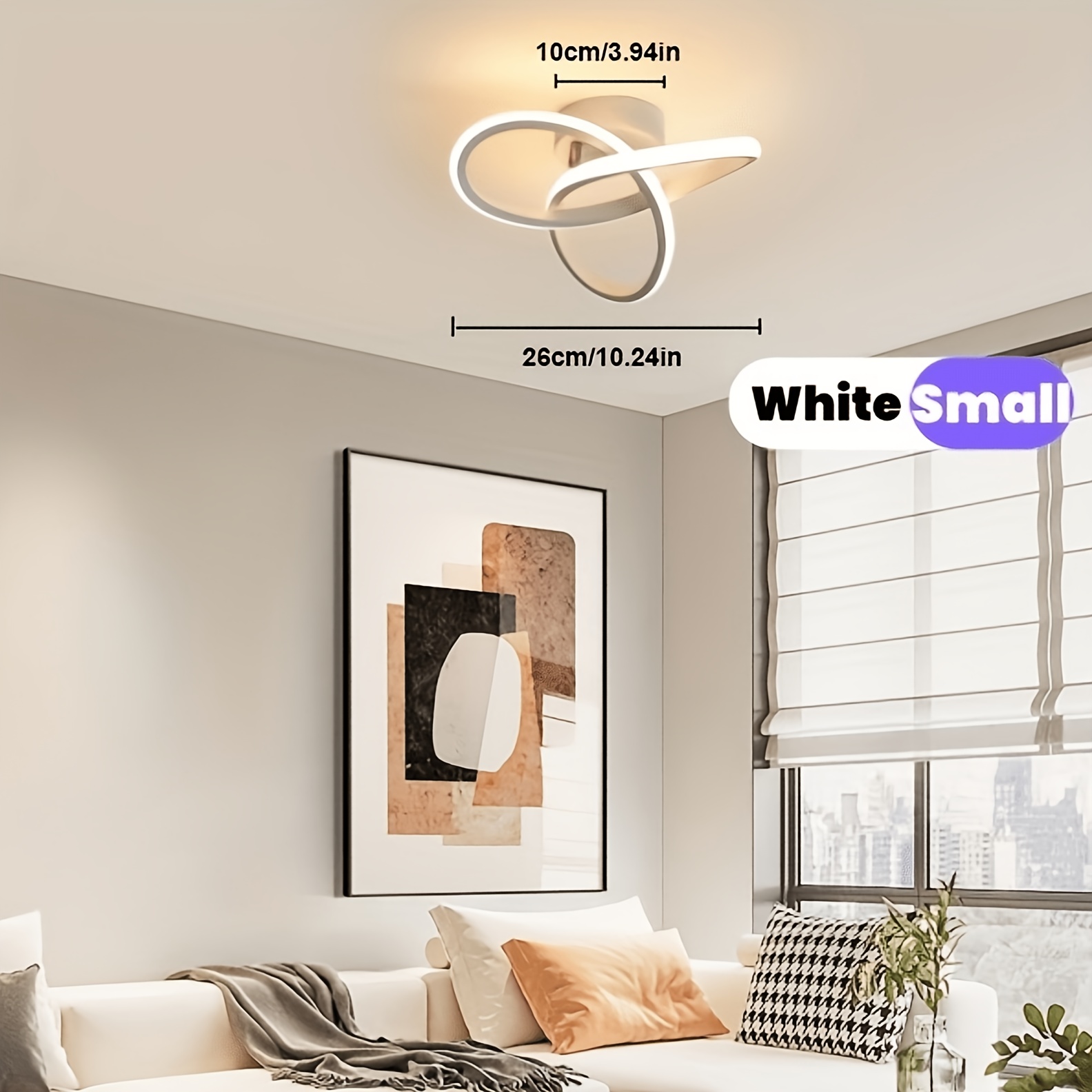 Dimmable Modern Recessed LED Ceiling Light