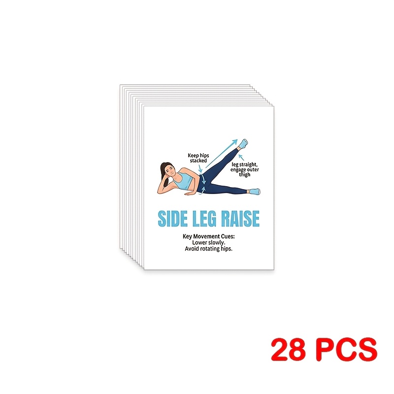 E-shop Workout-Karten ohne Geräte für Frauen & Mädchen – Illustriertes & Bodyweight-Fitness-Deck mit Burn-Routines, Flash-Karten für das Home-Gym,
