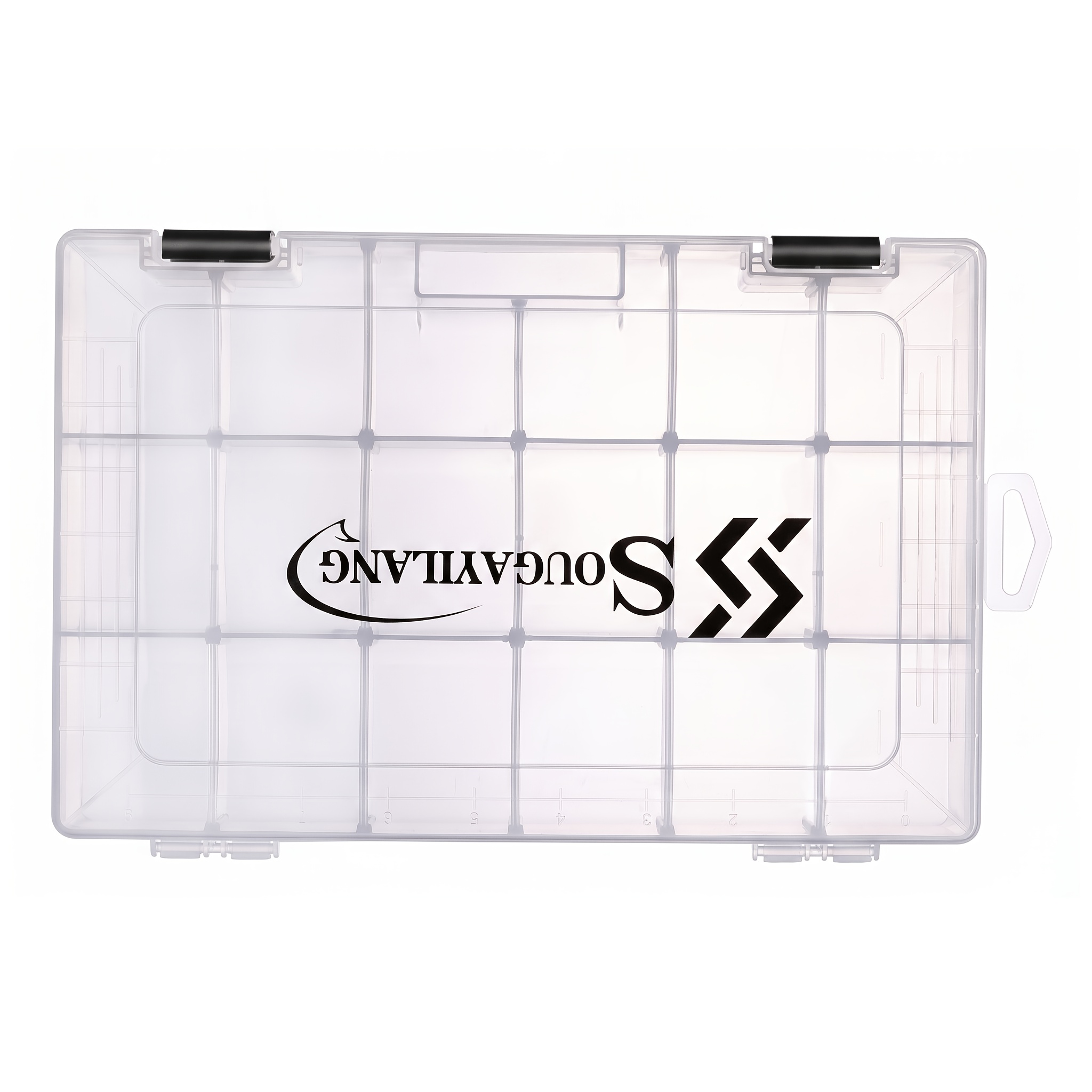 Sougayilang Fishing Tackle Box, , Multi-functional 24 Compartments/18 Compartments Box Compartment Movable Storage Box Adjustable Compartment Fishing Tackle Box