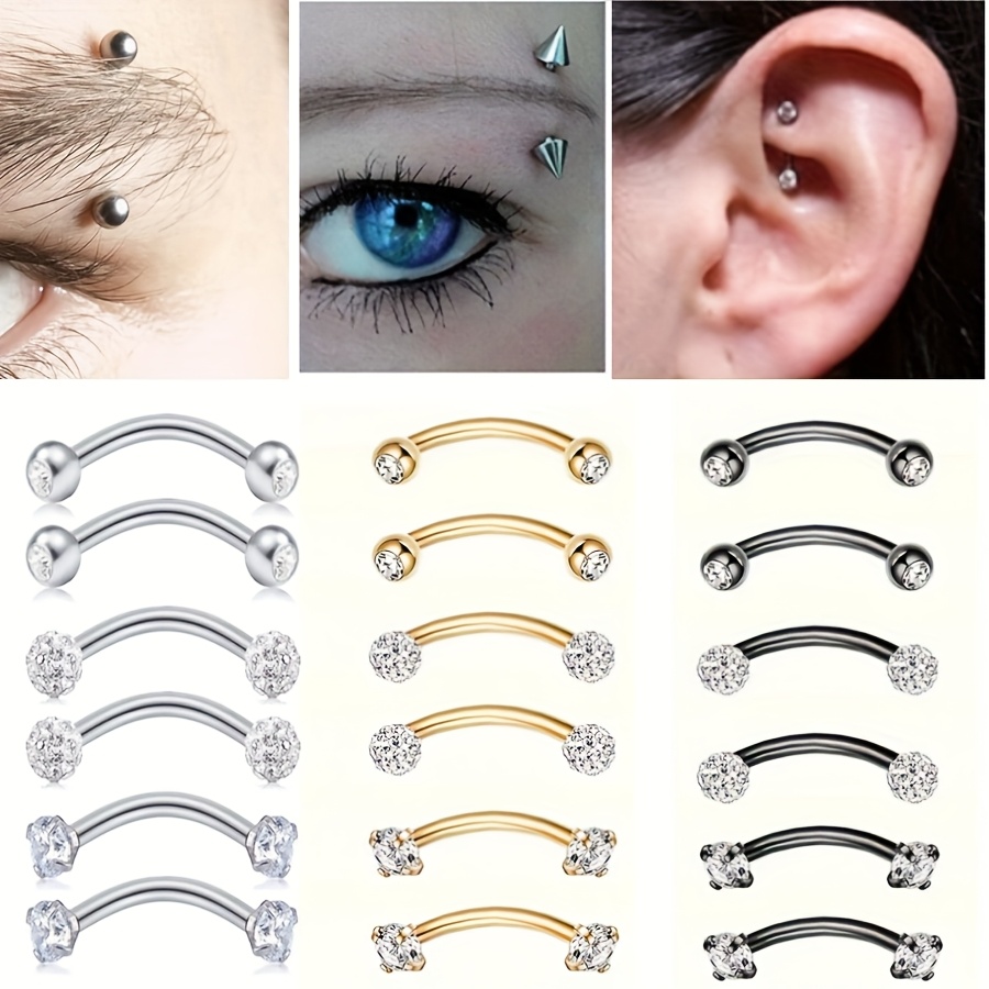 bridge piercing sold on Temu United States