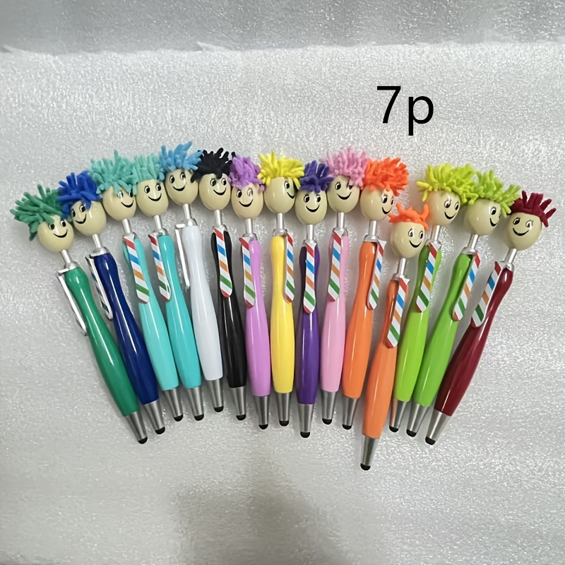 Image of 7pcs Fine Writing Tools. Made Of Plastic, Suitable For School, Office And Home, Perfect For Back-to-school, Thanksgiving, Christmas And Halloween Gifts