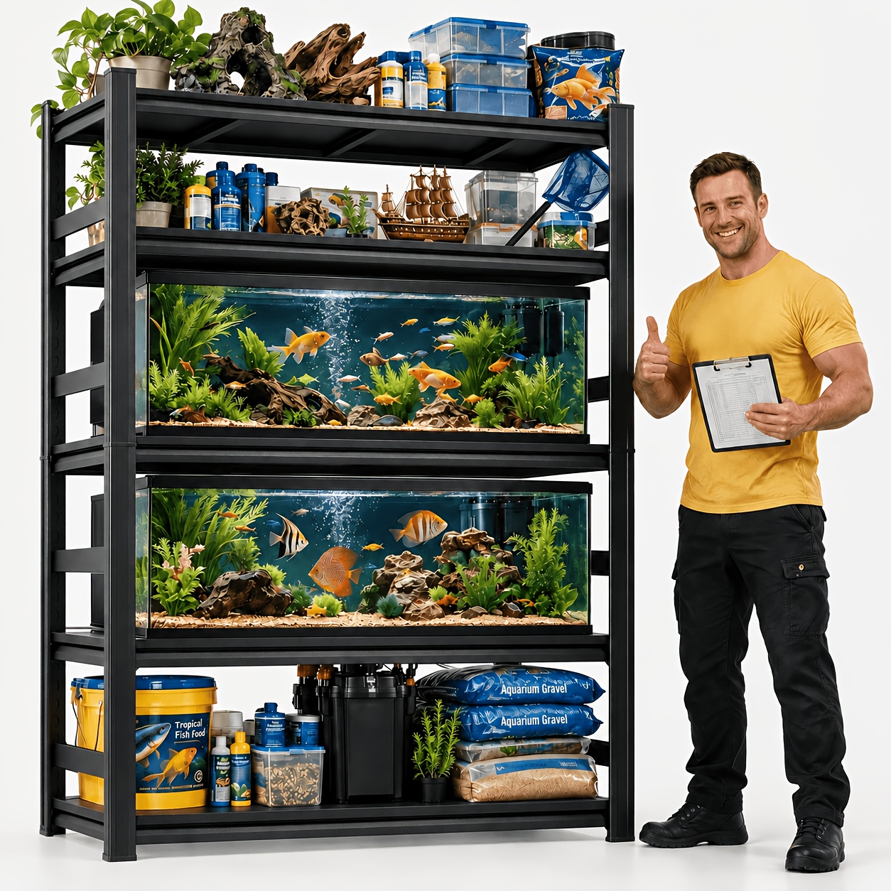 20 gallon aquarium stand sold on Temu United States