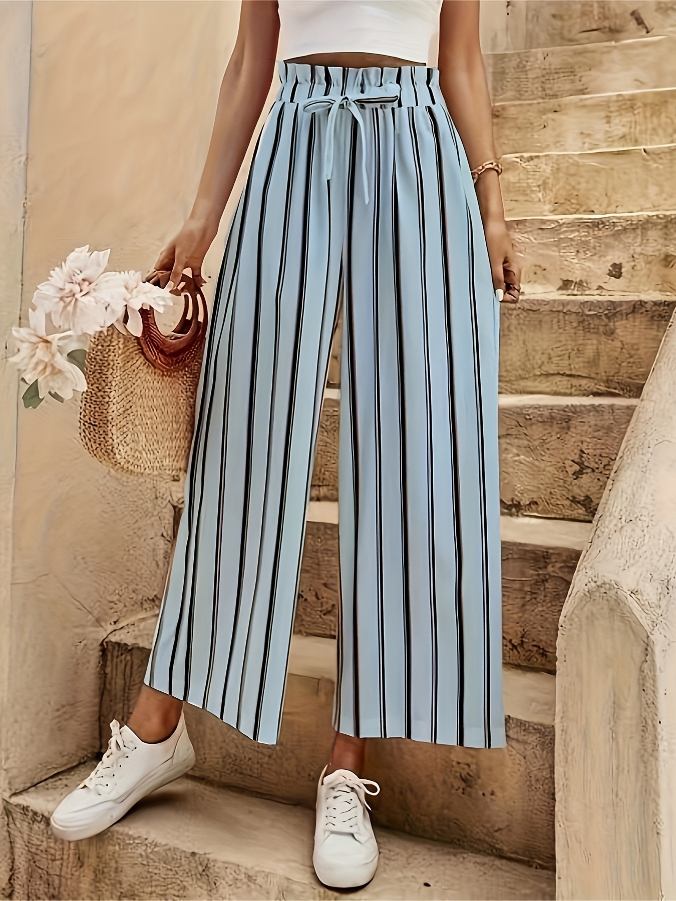 SOLY HUX Trajes De Baño Tankini Para Mujer, Top Halter Y Pantalones Cortos Con