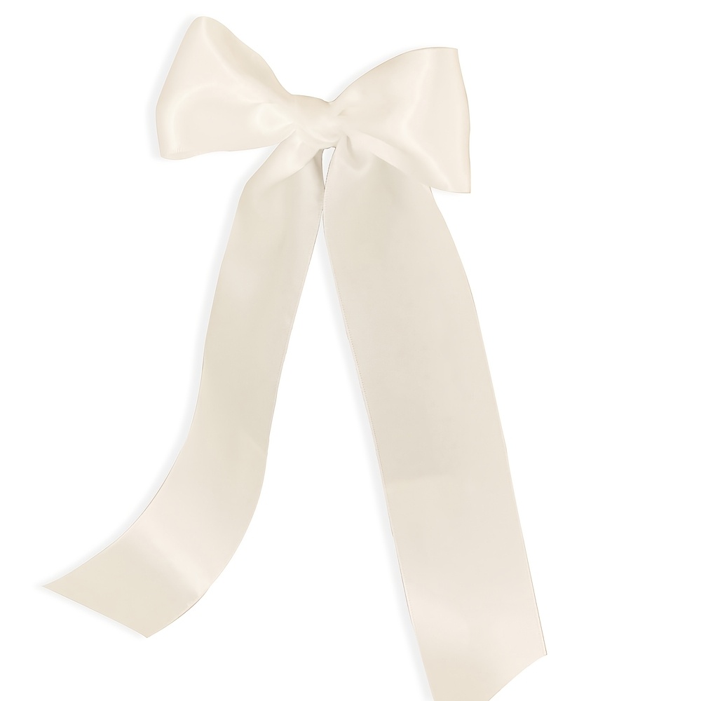 TEMU Custom Decorative Ribbons, Personalized Text, Wedding Decoration Ribbons, Proposal Site Decor, Decorative Streamers, White Satin, Bow Ribbons,