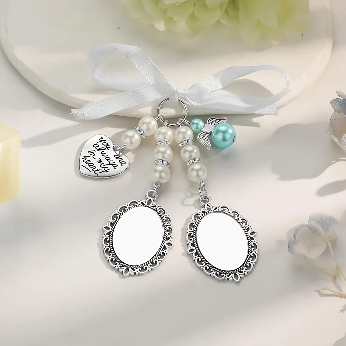 TEMU Customized Bride Bouquets And Photos, Photos Of Flower Bouquets, Ribbon Souvenirs, Bride Gifts, Wedding Presents