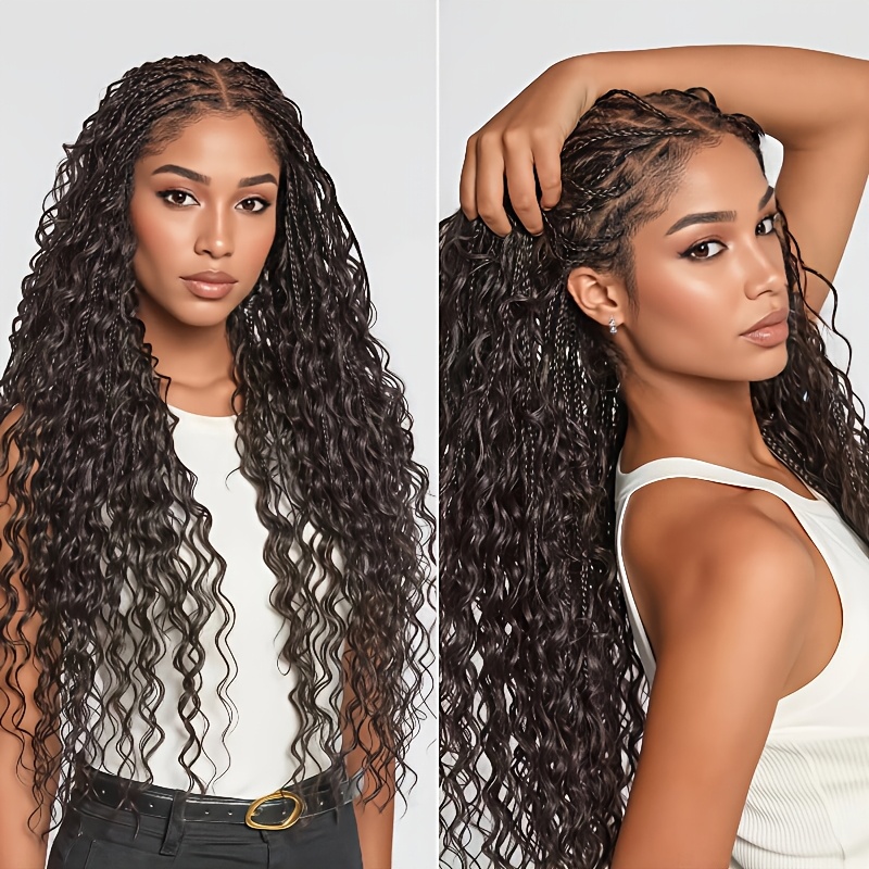 Synthetic Hair Braided Headband Women Girl Wavy Modern Breathable Stylish Amazon.com : DIGUAN Wide Messy Braided Headband With Teeth  main image 2