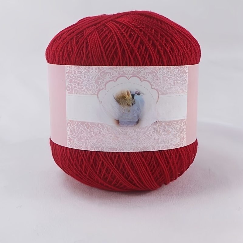 Fine Lace Thread, 50G Skein for Crochet