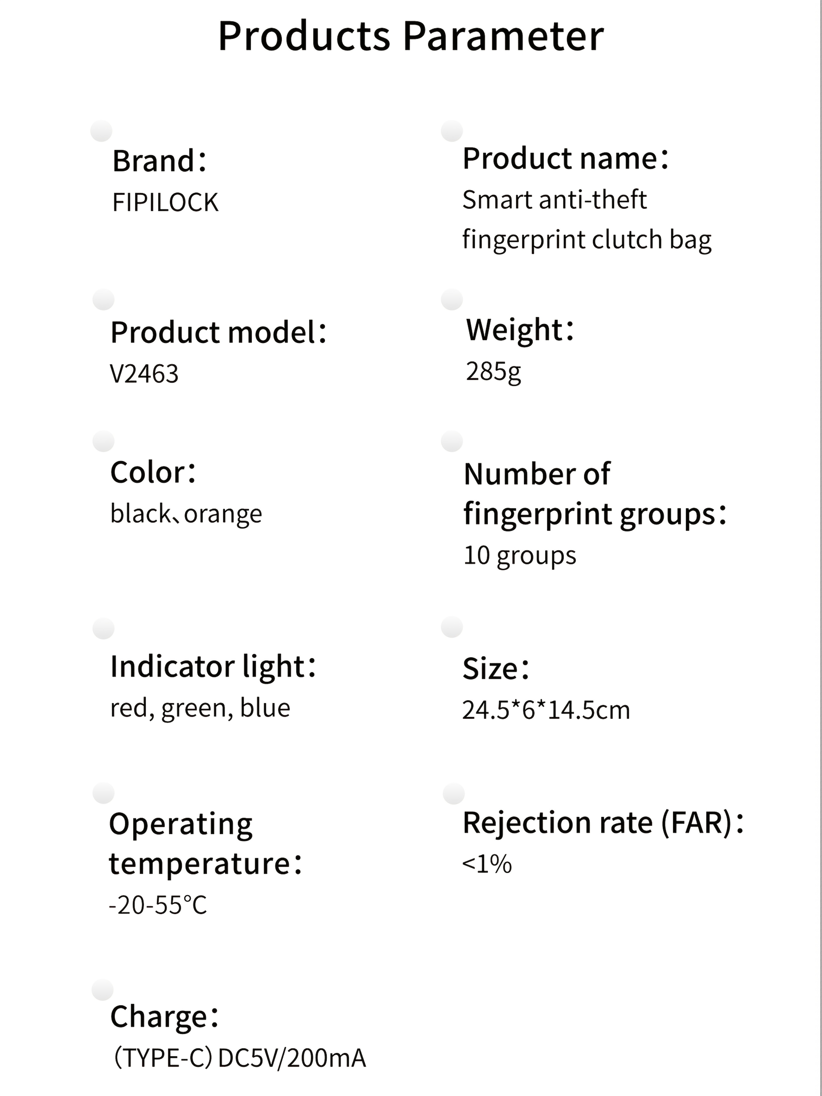 Unisex Smart Fingerprint Lock Makeup Travel Bag - USB Rechargeable Anti-Theft Handbag with Gift Box, Multiple Colors, Synthetic for Daily Commute & Travel, Secure Travel Bag, Sleek Design, Durable Zipper Closure