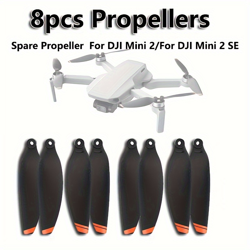 

8pcs Propellers For Dji / Low Noise Propellers/ Accessories For Dji Mini Se