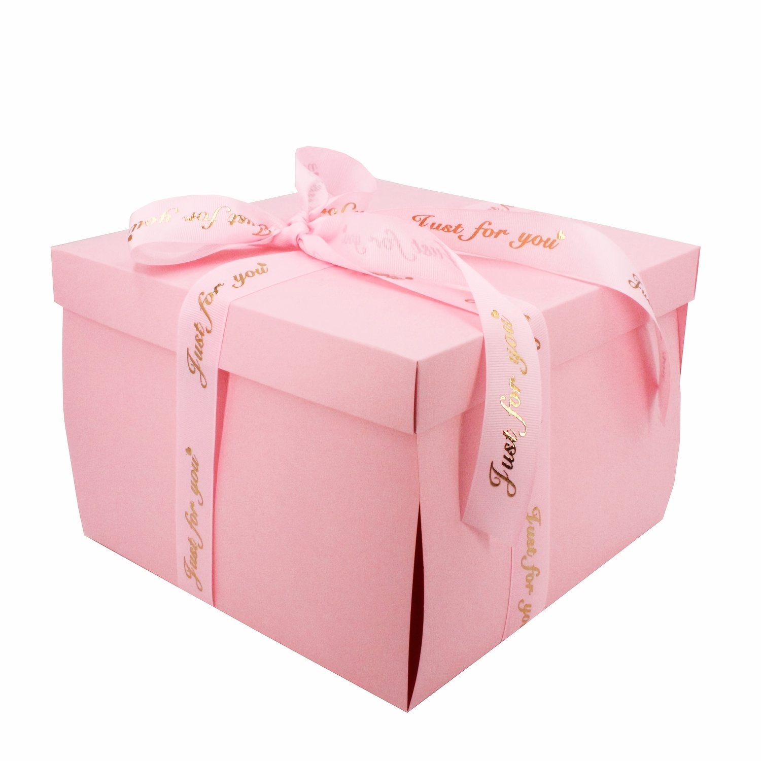 Image of 16pcs/set Pink/black Party Gift Packaging Surprise Box, Diy Gift Snack Box, Suitable For Birthdays, Weddings, Valentine's Day, Graduation Season, Retirement Parties, Father's Day, Day