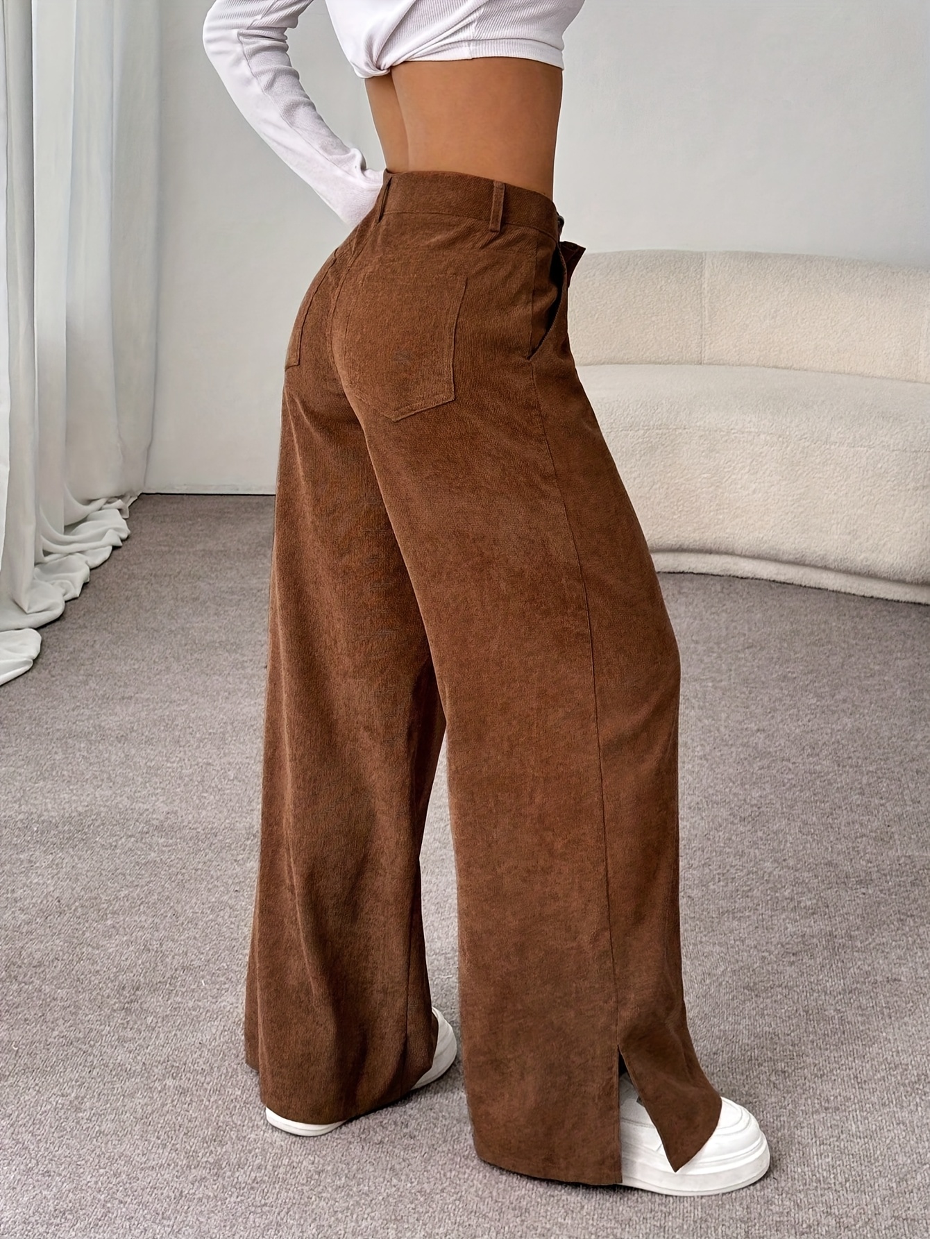Brown Cord Pants