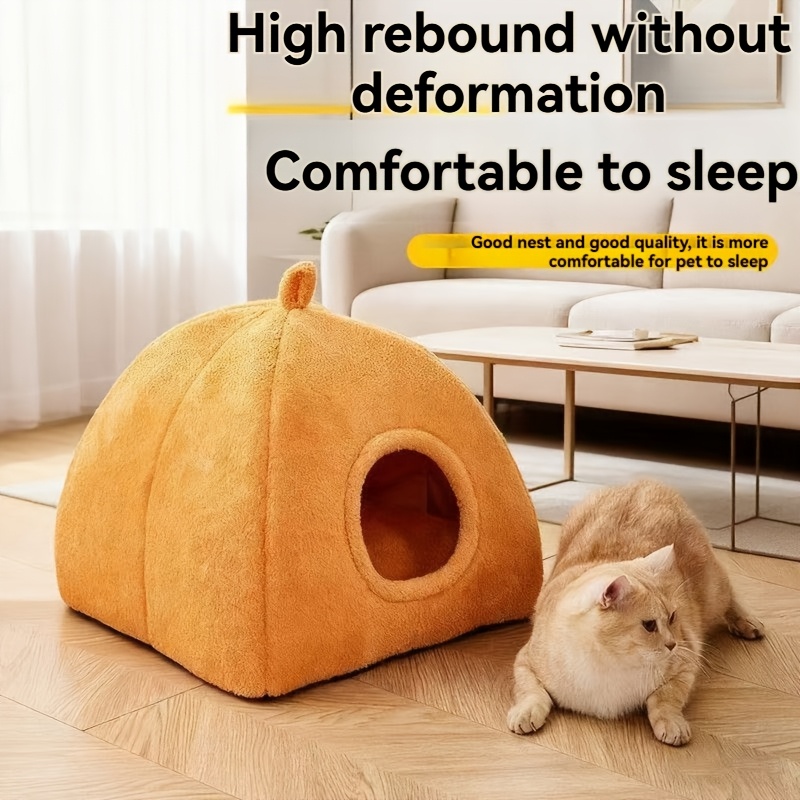 Warm Cozy Cat'S Bed & Small Nest - Assembly, -Fit Den for Rabbits, - Pet Suitable for Cats, Holland Little, Rabbits - Cozy Hideout