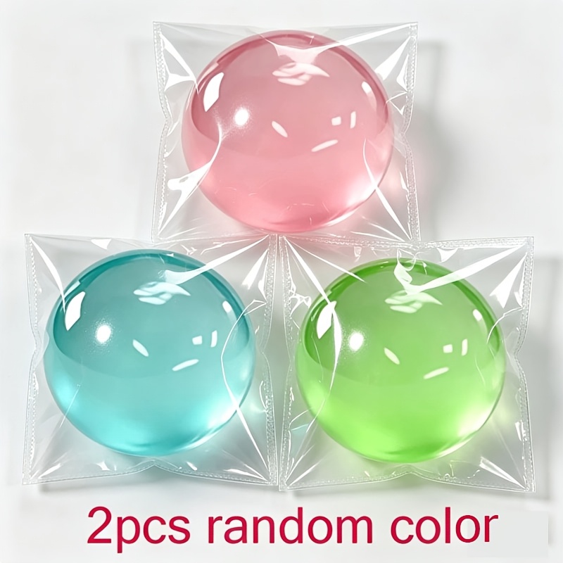 2pcs Coconut Oil Squeezing Toy (random Color)