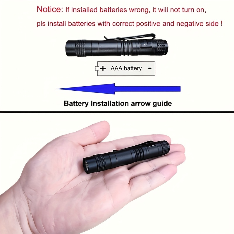 1/2PCS 395nm UV Black Light Flashlight,Ultraviolet Invisible Ink Torch,Ore Moneyscorpion Detection Lamp,Small Portable Pocket Pen Lights, Pet Urine,Hotel Inspection,Dry Stain(Notinclude Battery)
