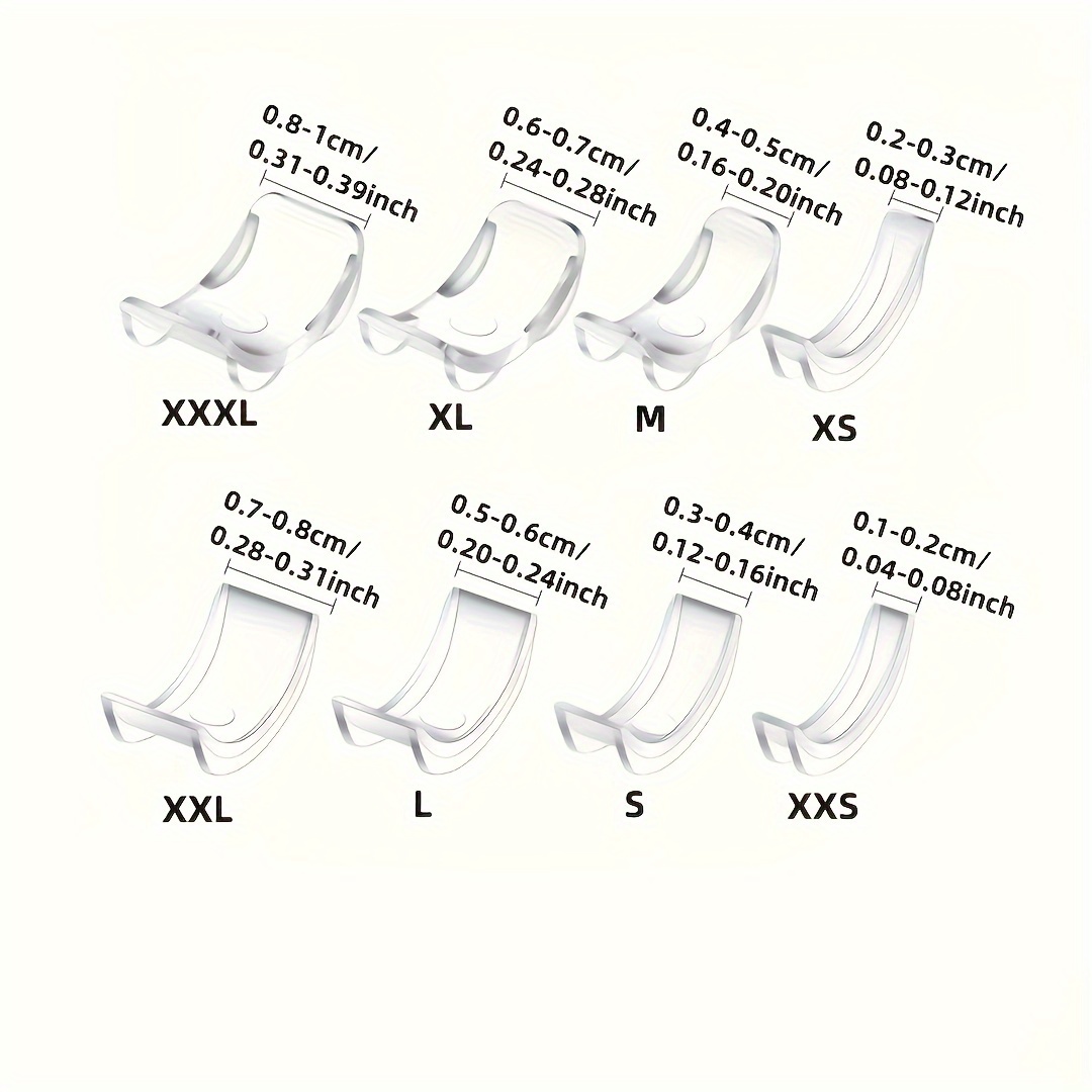 8pcs Adjustable Ring Sizer Set for Loose Rings