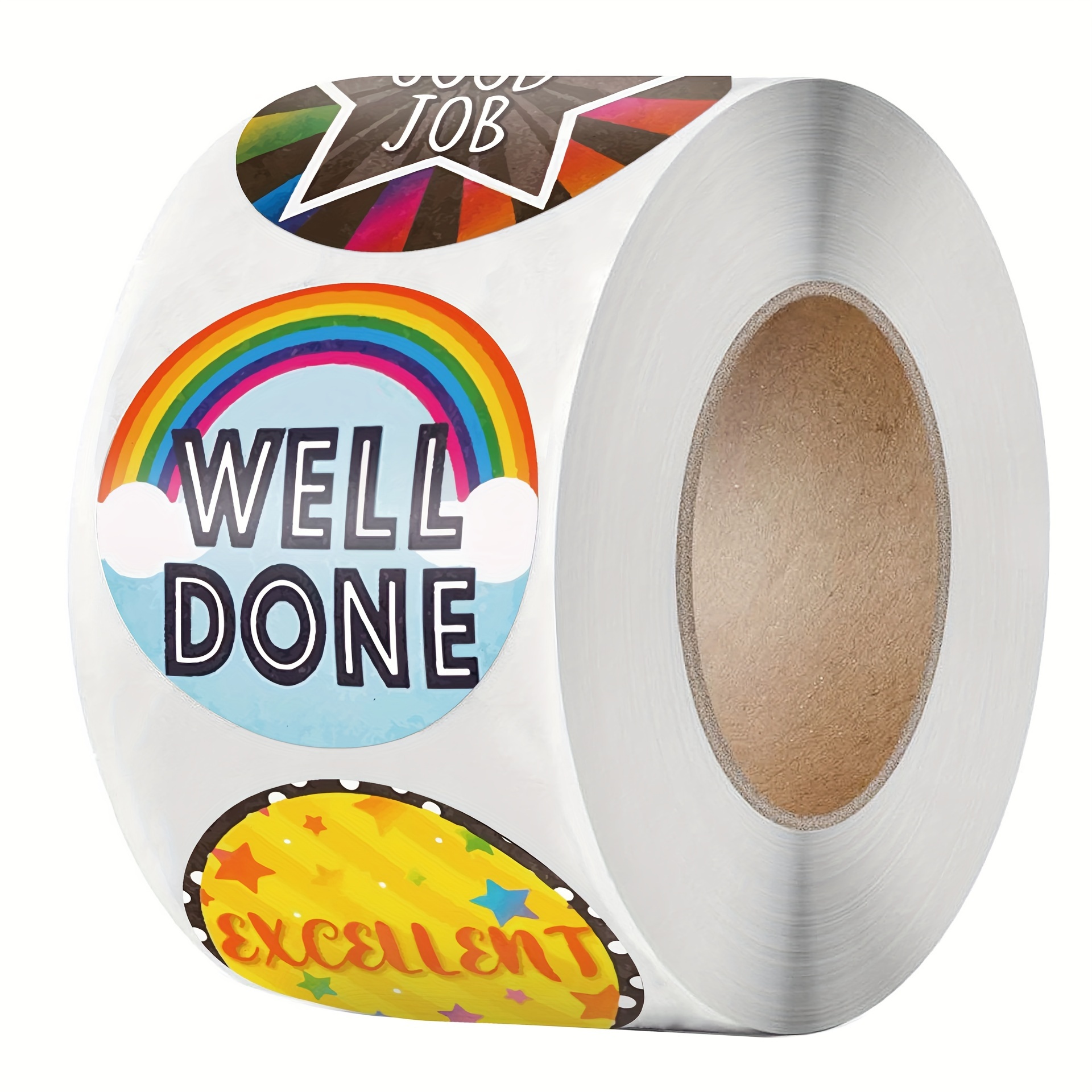 

500 /roll Non-adhesive Labels Decoration Labels Sealing , For