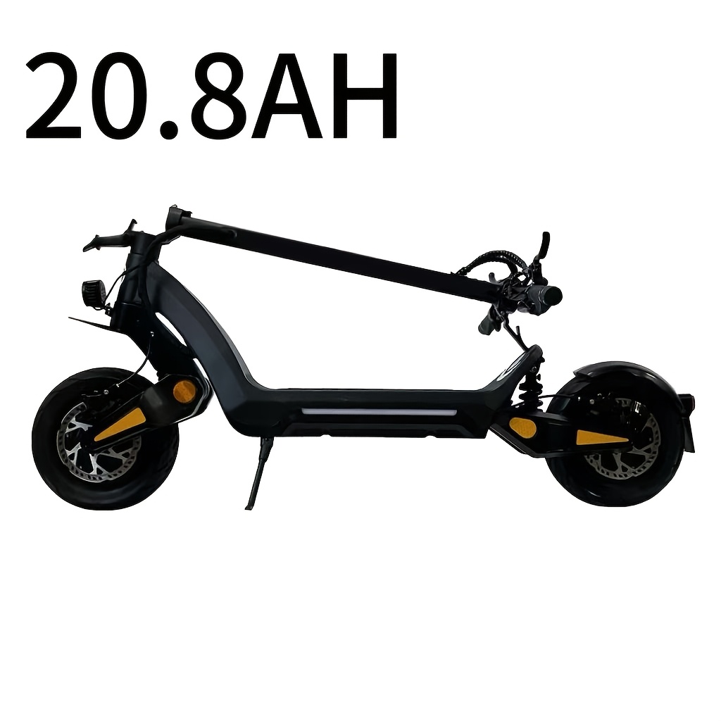 dt06 dual motor 48 miles max range adult all terrain electric scooter suitable for city use foldable lightweight stylish and shock absorbing commuter scooter Product details 7