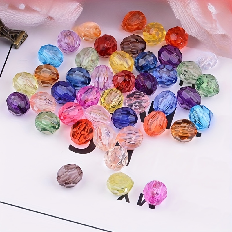 

500pcs8mm 32- Diy Jewelry Accessories Braided Beaded