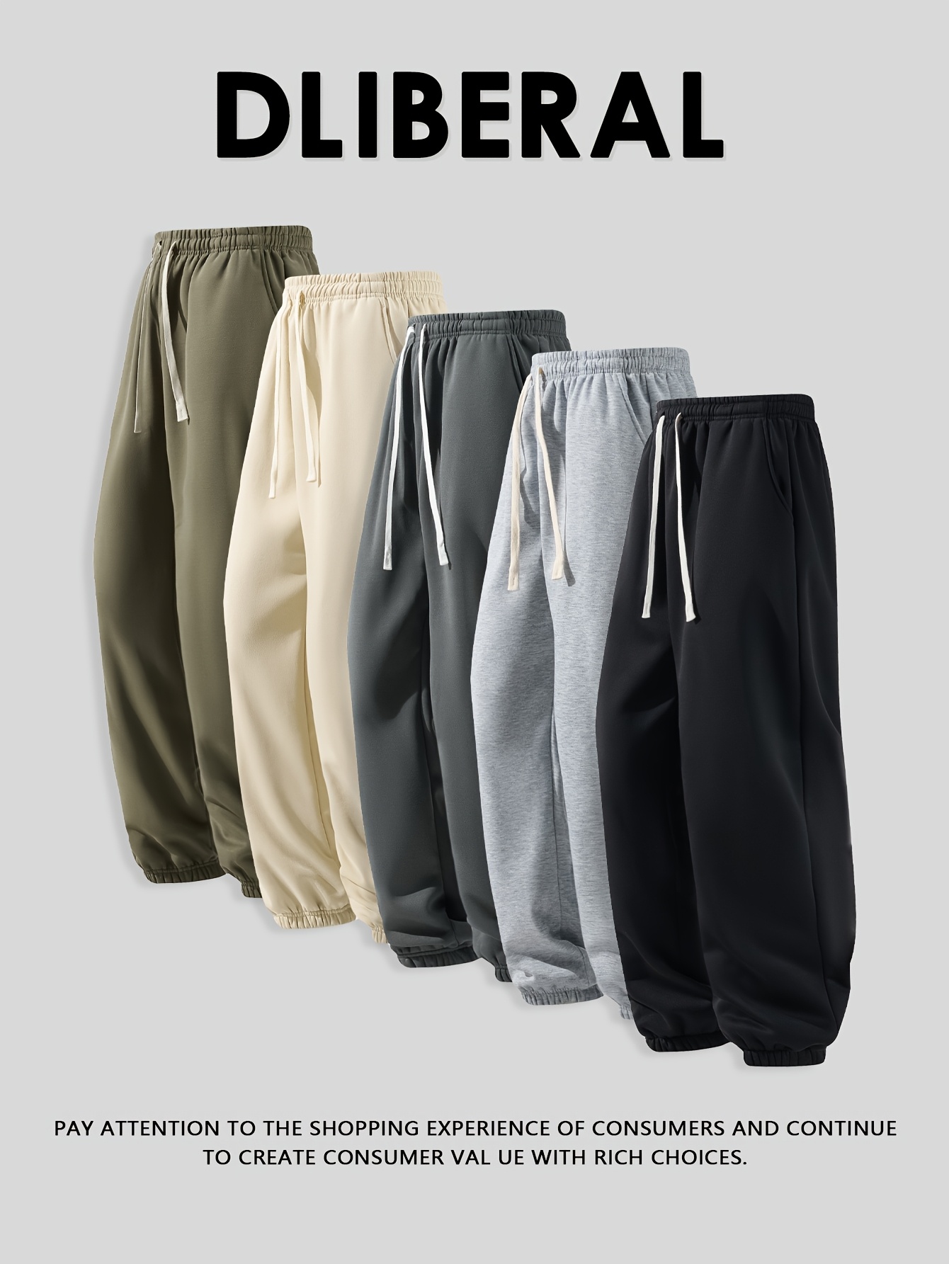 Amazon.com: Finelylove Mens Joggers Loose Fit Fleece