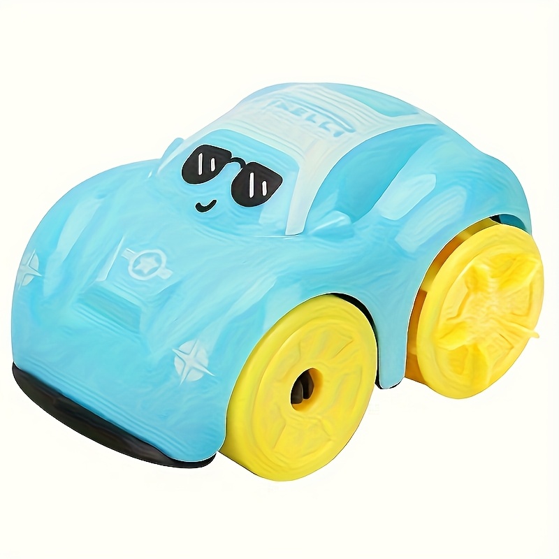 Image of Floating Amphibious Cartoon Cars In Water - Abs Material, Blue And Yellow, Perfect Bath Toy For And , Ideal Swimming Gift, Bath Toy|detailed |durable Bath Toy