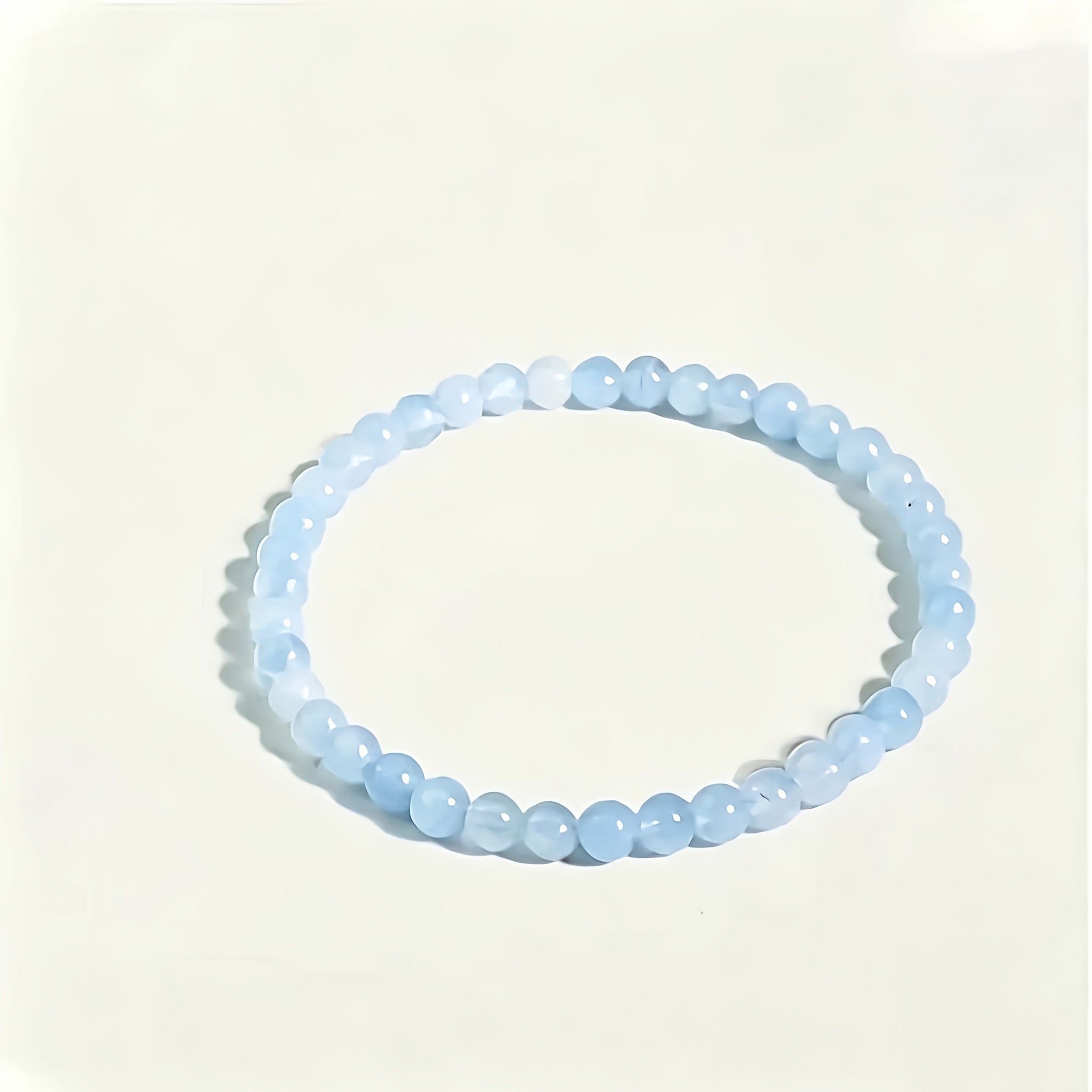 Ladies' Blue Bead Bracelet Bohemian Style, Bringing Wealth And Good Luck. Suitable For Daily And Special Occasions. Born In December, For . Bohemian Jewelry, Durable Bead Bracelet