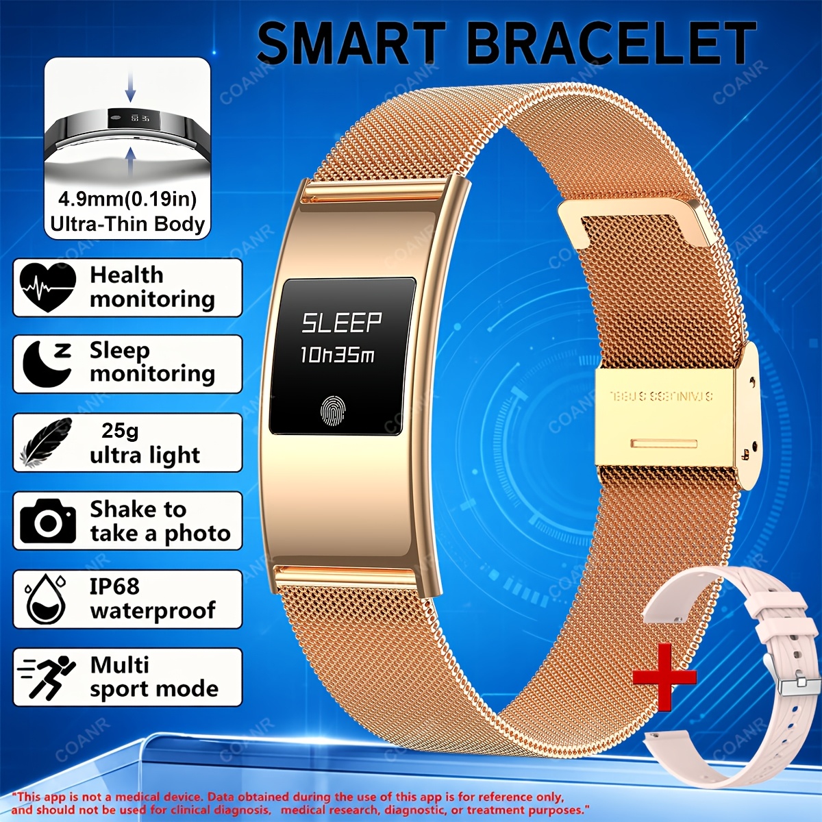 Compatible Sports Smartwatch for iPhone and Android