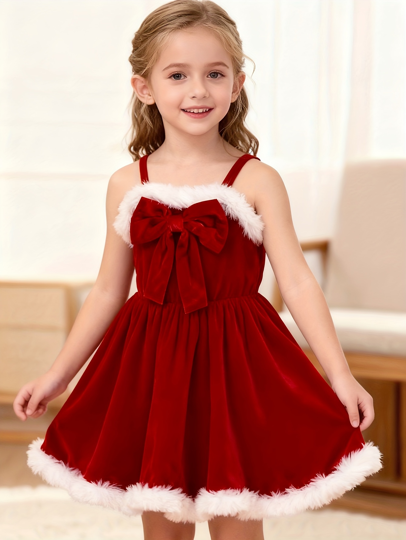 burgundy red christmas dress Blushing Elegance: Lady Christmas Party Dress with Big Bow Detail – Canary  Houze