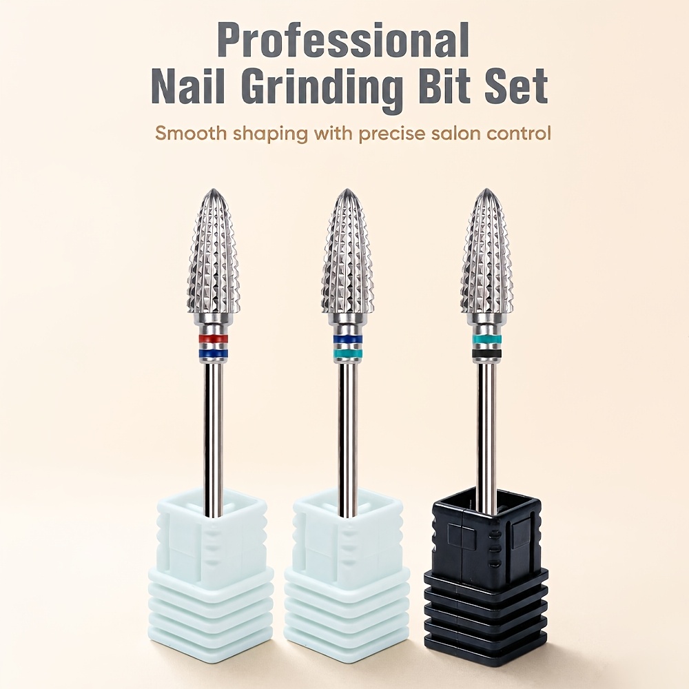 Double Ring Tungsten Steel Nail Drill Bit
