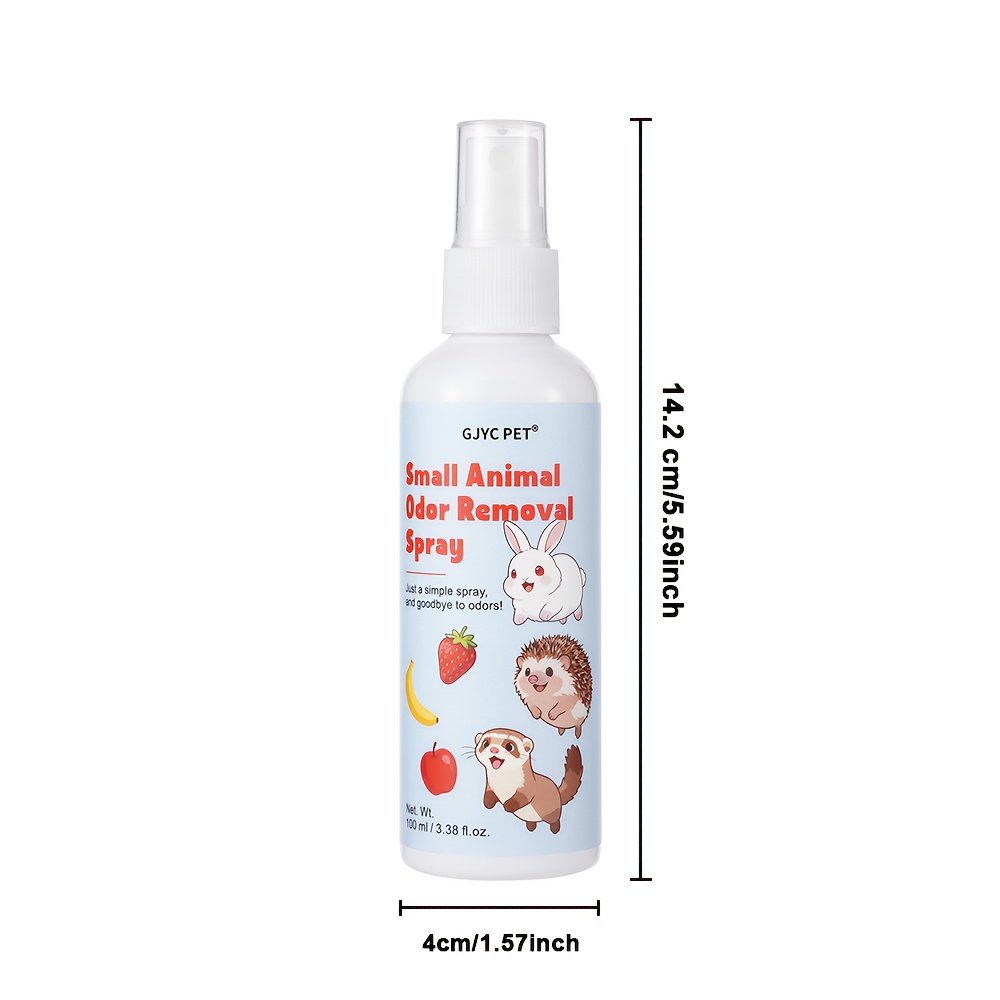 Pet Fresh Spray, Pet Grooming Spray, Suitable for Small Hamsters, Hedgehogs, Rabbits And Other Pets, Fresh Small Animals, Pet Daily Care Supplies - Image 3