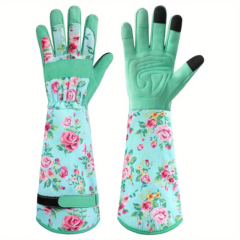 

Gants de Jardinage à Manches Longues pour Femmes - Légers, Sans Alcool pour le Travail en Jardin & Extérieur