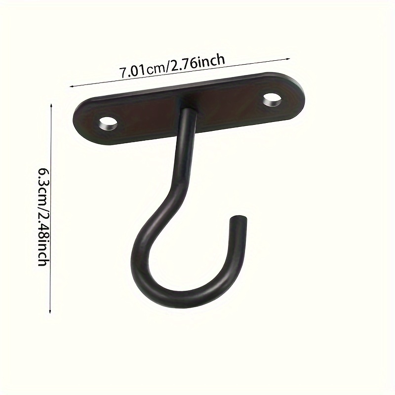 Yzerel Ceiling Hooks for Hanging Plants - Metal Plant Bracket Iron Wall  Mount Lanterns Hangers for Hanging Bird Feeders, Lanterns, Wind Chimes,  Planters, Outdoor Decoration Hooks (White) : : Patio, Lawn 