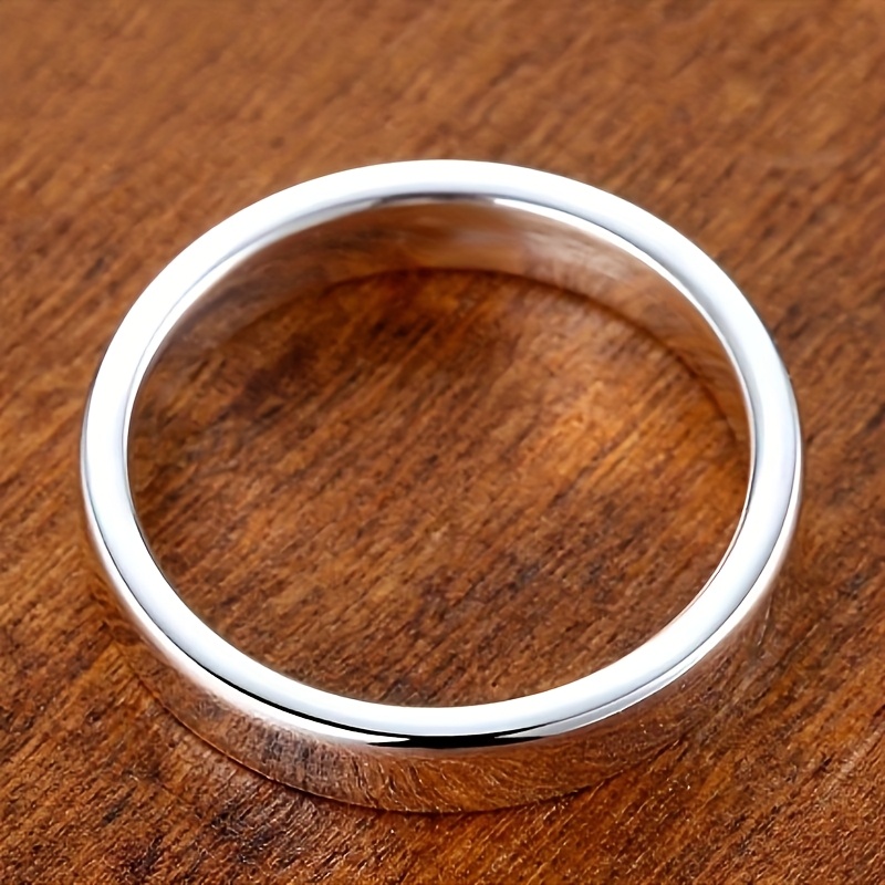 Personalized Engraved Couple's Ring with Custom Name, Initials & Date