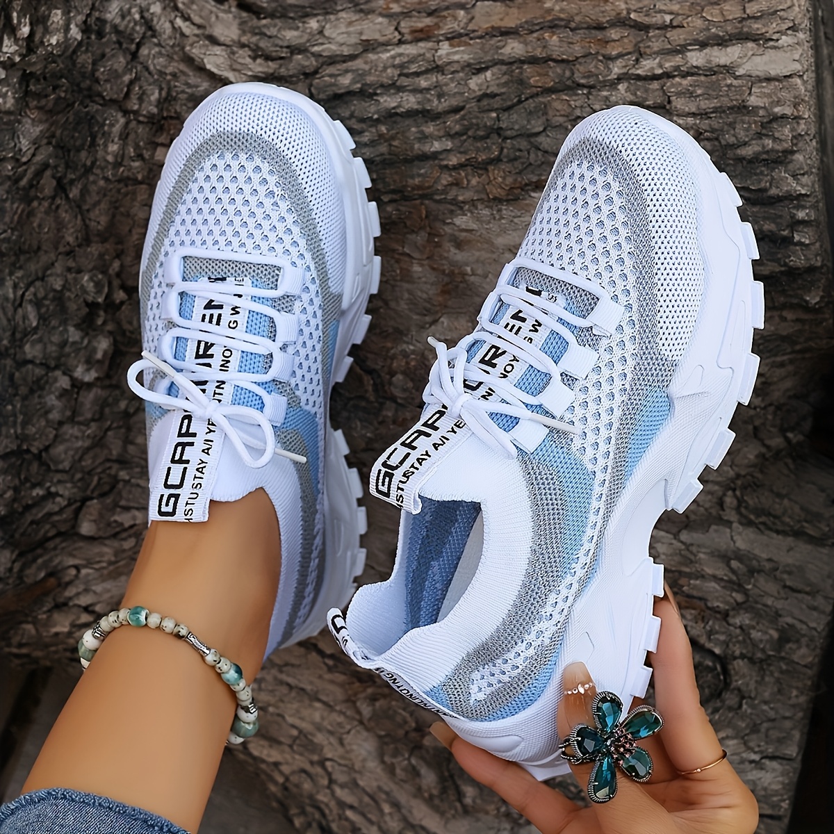 womens low top sneakers with thick cushioned sole breathable tennis shoes suitable for gym casual wear athletic footwear pvc sole women shoes