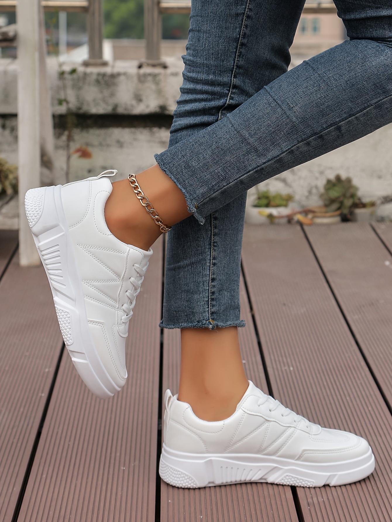 Kolosh Anabela Branco TÃªnis Branco Feminino Kolosh Tenis Branco