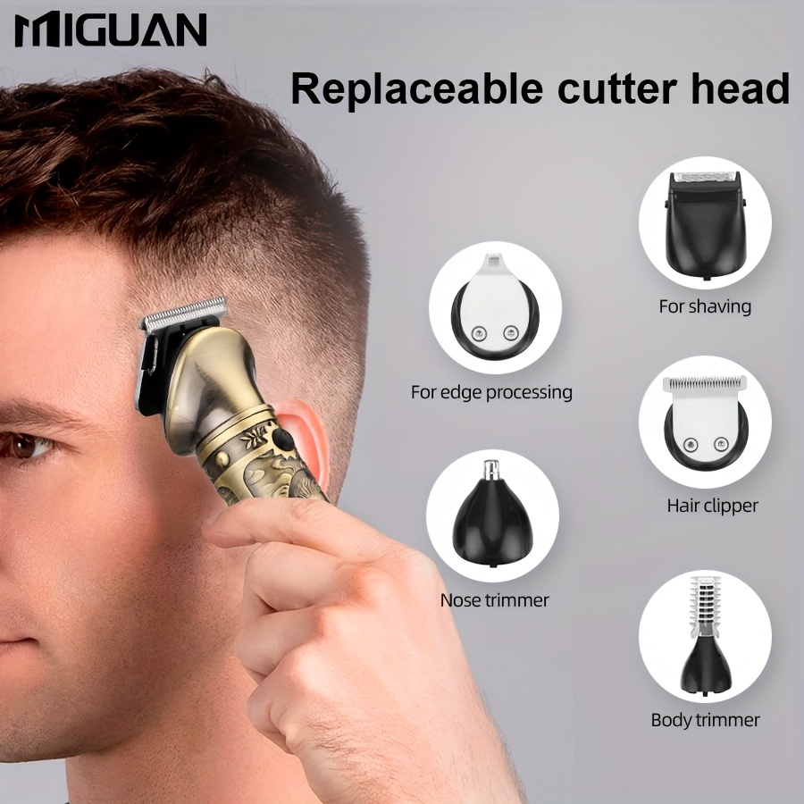   men is grooming kit with lcd display beard trimmer electric shaver hair clipper usb rechargeable   beard trimmer nose trimmer for body facial styling effortless precision grooming   gift for men is beard care set Product details 4