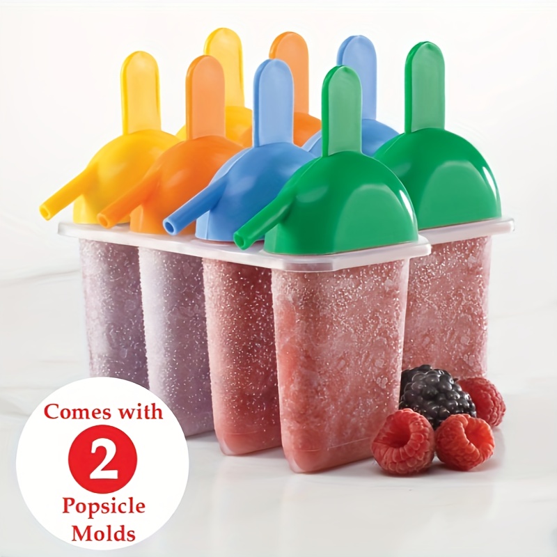 

2pcs Ice Mold Maker With Straw Makes Bpa Free In For A